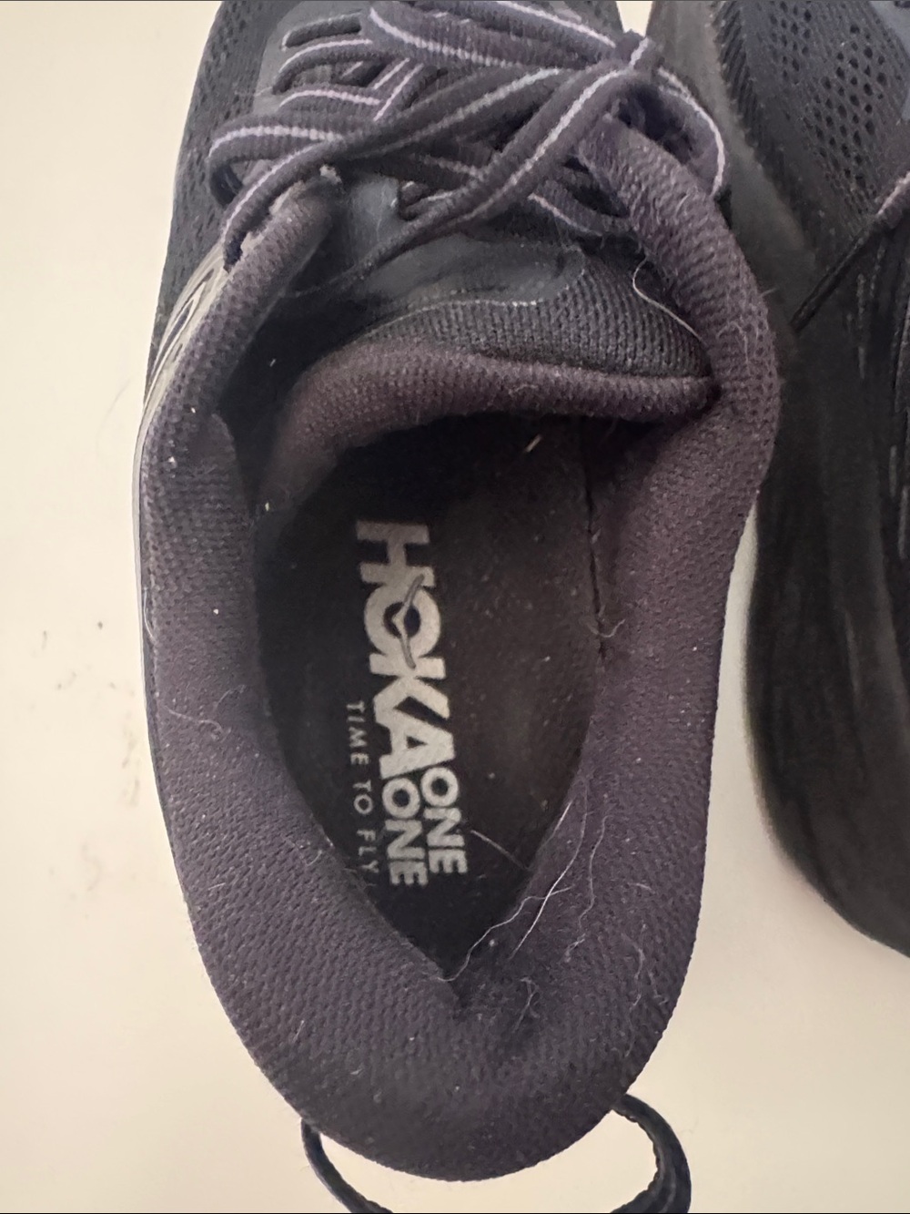 Hoka Black Thick-Soled Performance Running Shoes - Picture 6 of 11